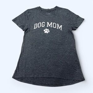 Dog Mom Gray T-Shirt